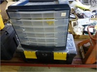 Plastic tool box and organizer