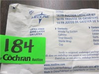 (1) Medline 14 FR Suction Catheter Kit, Latex Free