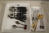 Assorted Forks & Spoons Etc