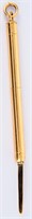Jewelry 14kt Yellow Gold Retractable Toothpick