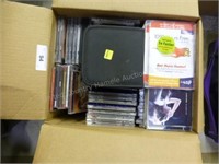 Box of misc. CDs