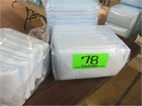 Bed Pads (Blue) - 10 Unopened Packs of 10 &