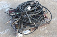 ASSORTED HYDRAULIC HOSES WITH ENDS