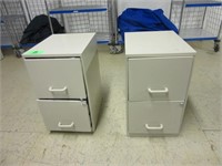 (2) 2-Drawer File Cabinets
