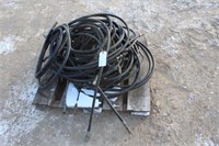 ASSORTED HYDRAULIC HOSES WITH ENDS