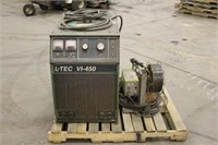 L-TEC 450  WIRE FEED WELDER WITH FEEDER ATTACHMENT