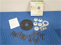 Universal Router, Plate & Guide Bushing Set