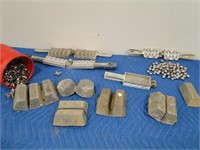 Lead Fishing Weight Molds