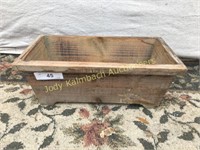 Small Wooden Planter
