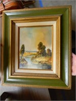Small Signed, Framed Oil Painting