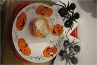 Halloween Bowl, Candles & 2 Packages of 2 Ants