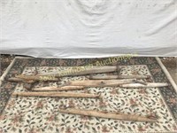 Large Lot of Primitive Horse Drawn Items