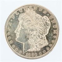 Coin 1880-S Morgan Silver Dollar Gem PL