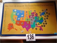 FIRST STATE  QUARTERS OF THE UNITED STATES