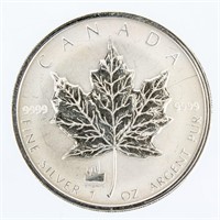 Coin 1998 Titanic Canadian $5 Silver Maple Leaf BU