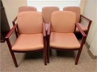 Study Upholstered Reception Area Chairs