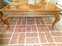 COFFEE TABLE  16"T, 37"X 37" SQUARE TOP