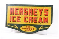 Hershey's Ice Cream Tin Sign