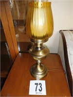 BRASS BASE LAMP