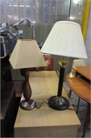 2 Table Lamps 24" tall