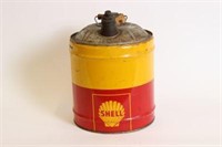 Shell Metal Gasoline Can