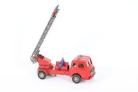 Joustra French Made Tin Ladder Fire Truck