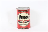 Veedol Motor Oil 5 Quart Oil Can