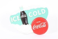 Ice Cold Coca Cola Vacuform Sign