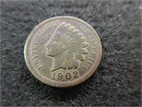 1902 US Indian Head Penny