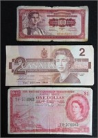Lot of Various Bank Notes