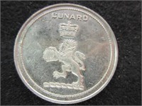 Cunard Ship Lines Token