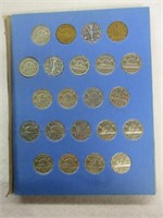 Folder of Canadian Victory Nickels