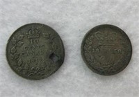 1838 and 1917 Coins