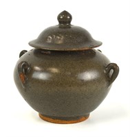 Chinese Teadust Covered Jar
