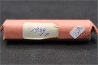 1939 ROLL OF WHAET PENNIES
