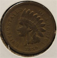 1859 INDIAN HEAD PENNY F