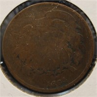 1864 TWO CENT PIECE  G