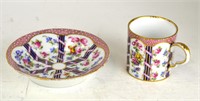18th Cen. Sevres Porcelain Cup & Saucer