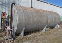 Diesel Storage Tank, approx 8 ft diameter and