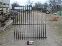 (8) Used Fence Panels made from square tubing &