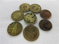 Lot of Interesting Coins and Tokens