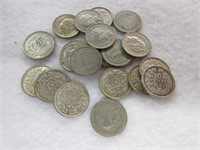 1930-40's 10 Cent Netherlands Pieces