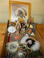 Native American Figurines, Dream Catcher