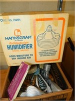 Vntg Humidifier, Clothes Pins, Clothes Line