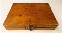 Wooden Hinged Lid Box
