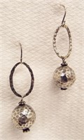 Pair Of Sterling Silver Earrings