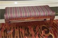 Upholstered Bench approx 48" x 21" x 24"
