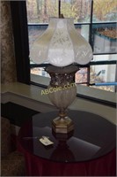 Table Lamp with fabric shade