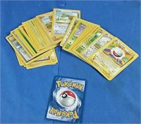Pokemon cards 130 base set,  60 cards