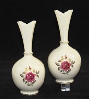 Pair Of Matching Lennox Vases
